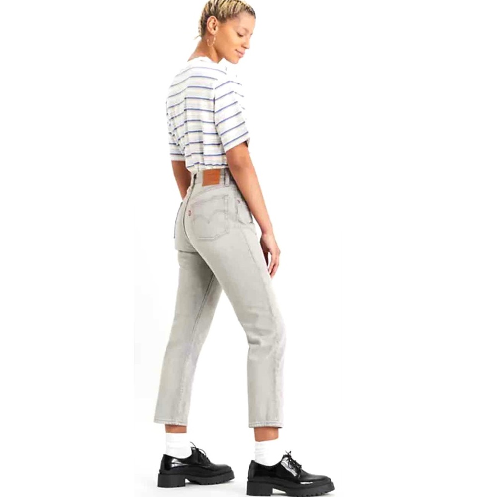 Levi’s Crop 501 Grey- new with tags